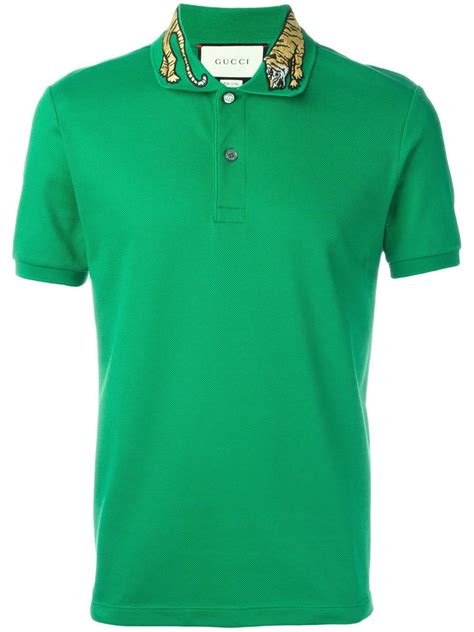 green gucci polo|gucci polo sale.